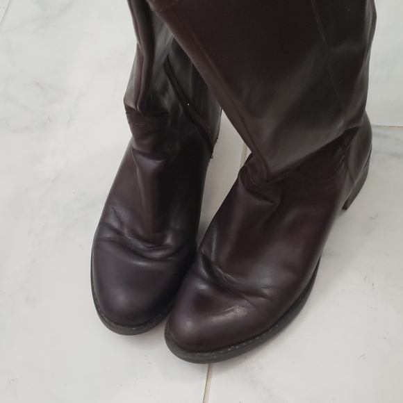 Franco Sarto Leather Boots - Picture 2 of 4